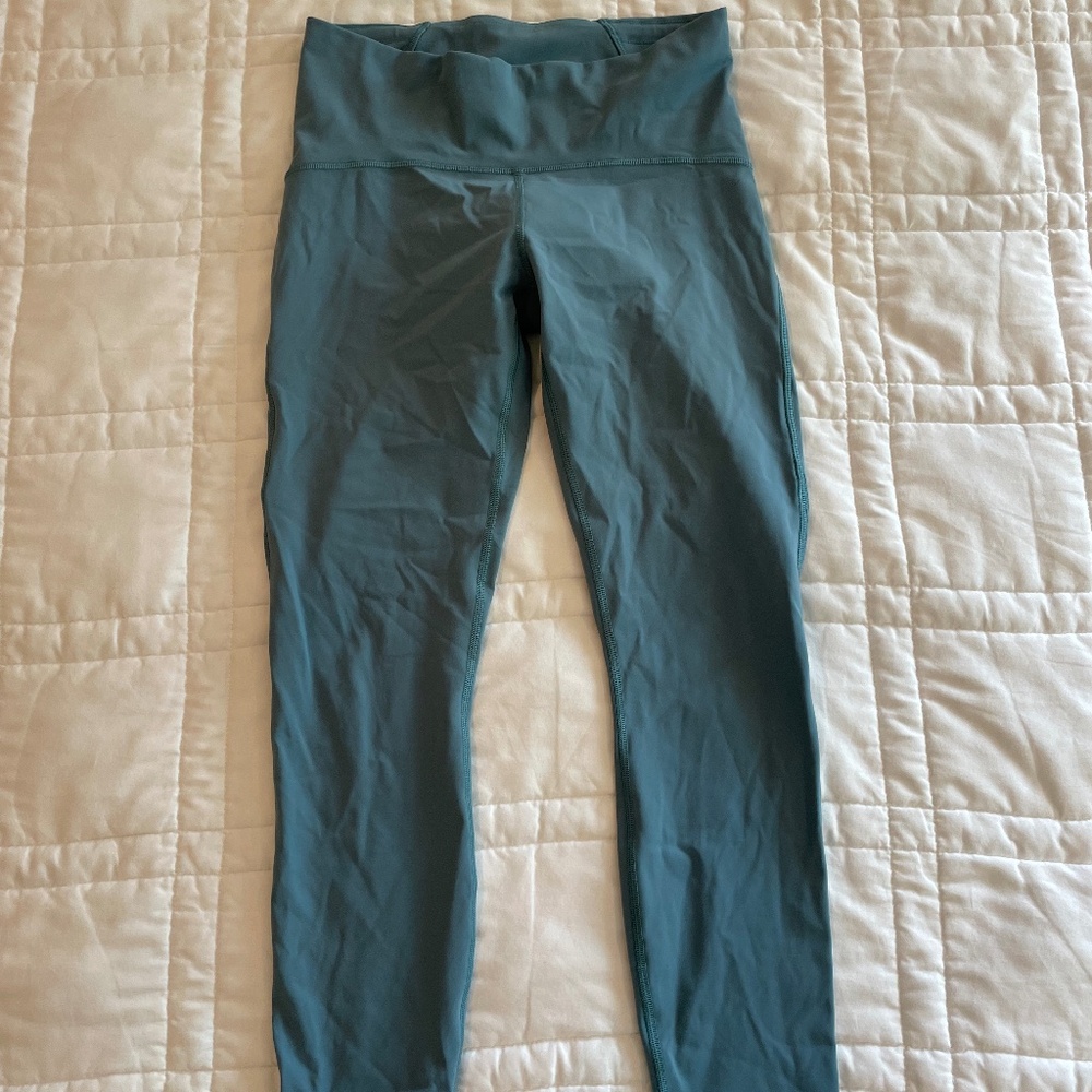 LULULEMON Wonder Under with Mesh Leggings